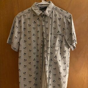 Mickey Mouse button up shirt